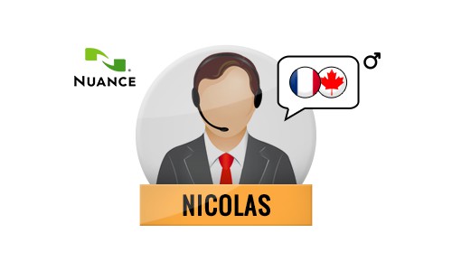 Nicolas głos Nuance
