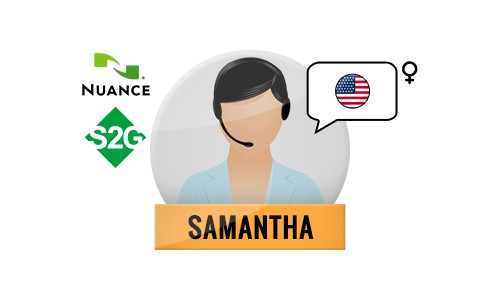 S2G + Samantha Nuance Voice