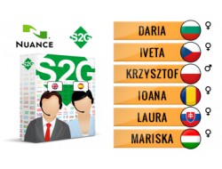 S2G + 6 głosów Nuance środkowo-europejskich