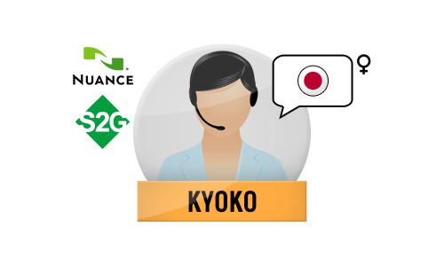 S2G + Kyoko Nuance Voice