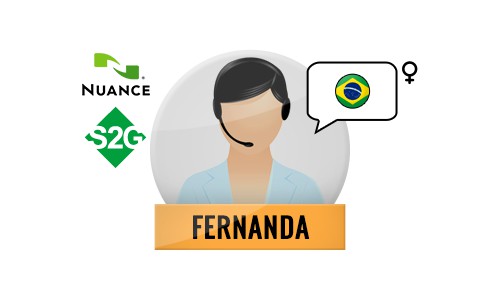S2G + Fernanda głos Nuance