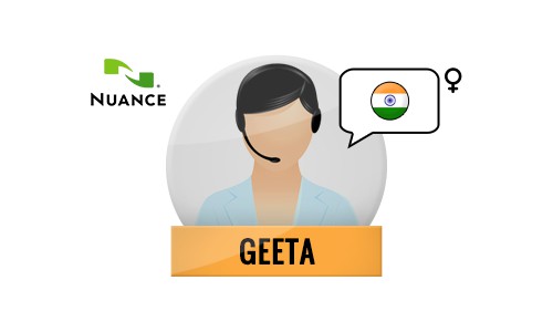 Geeta głos Nuance